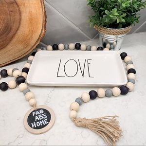 Rae Dunn LOVE Tray
